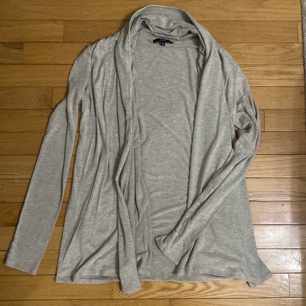 Tart tan cardigan